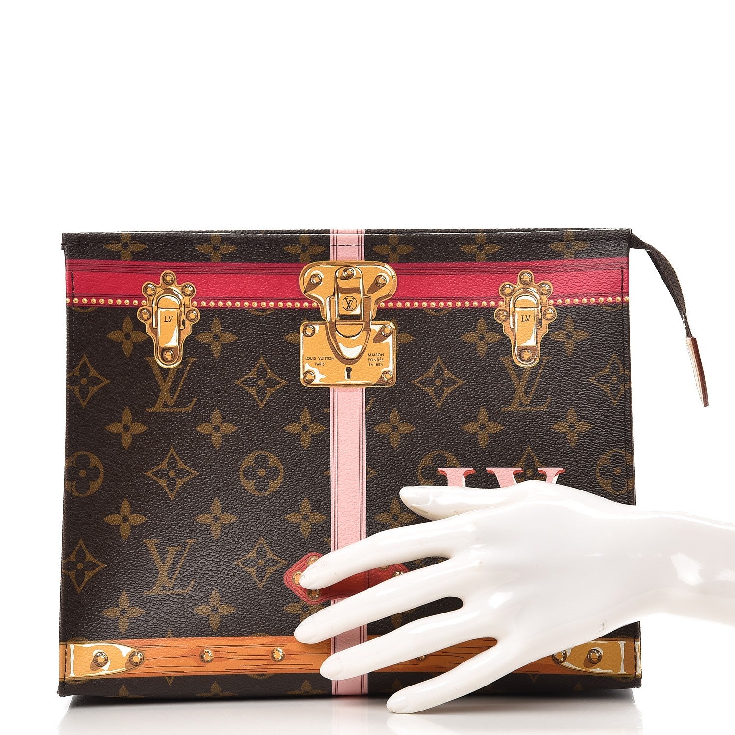 Louis Vuitton Monogram Summer Trunks Toiletry Pouch 26 2 of 8