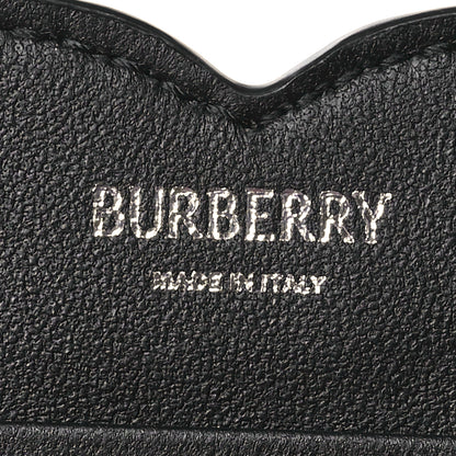 Burberry Grainy Calfskin Chess Card Case Black 6 of 8