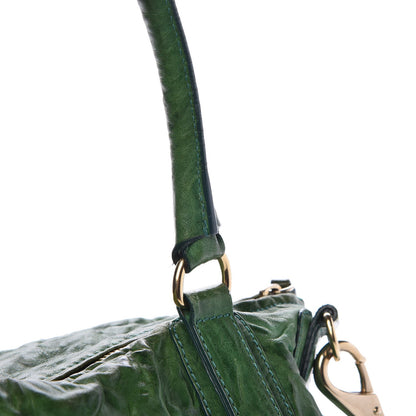 Givenchy Tumbled Sheepskin Large Pandora Emerald 15 of 15