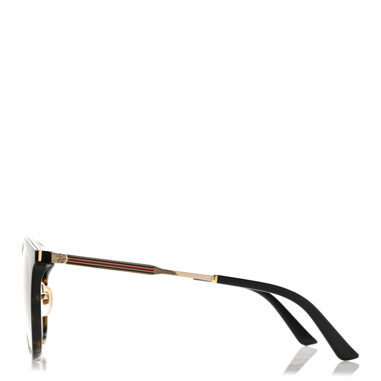 Gucci Acetate Web Sunglasses GG0204SK Tortoise 3 of 8