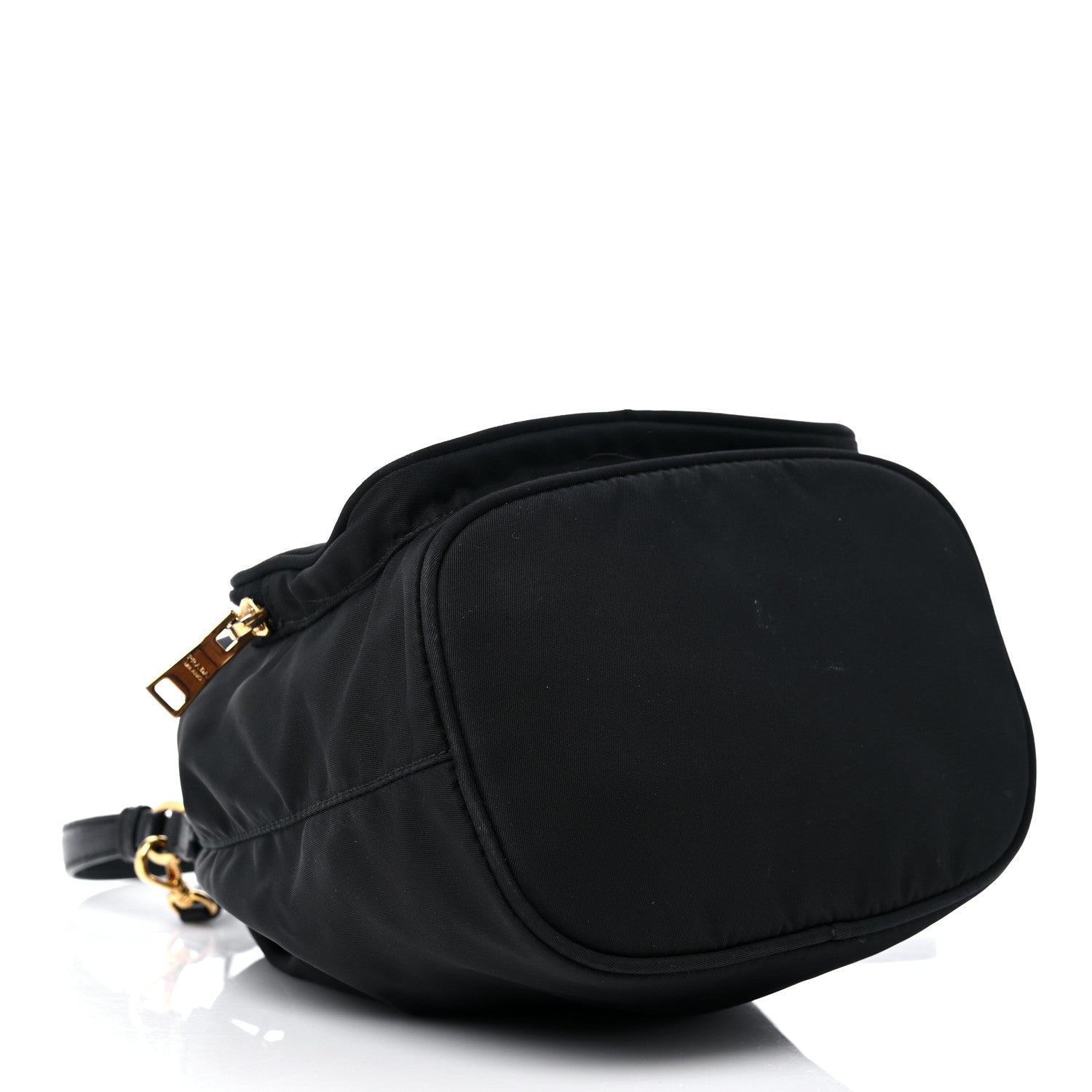 Prada Re-Nylon Duet Drawstring Shoulder Bag Black 4 of 10
