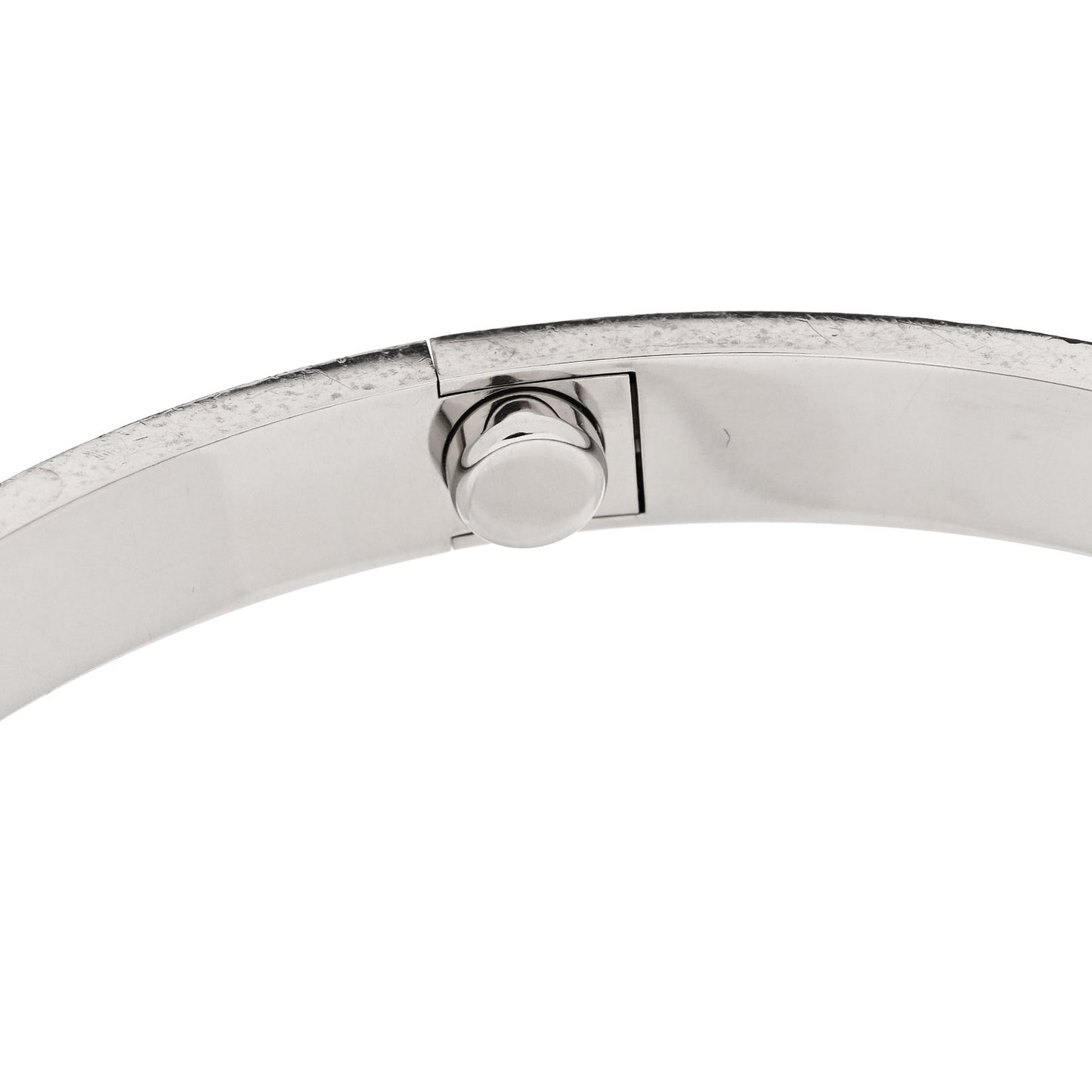 18K White Gold LOVE Bracelet 21