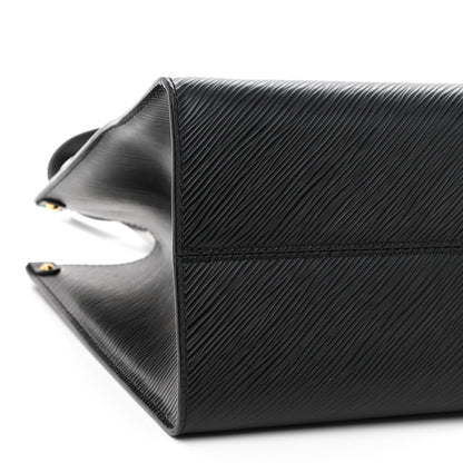 Louis Vuitton Epi Onthego MM Black 8 of 9