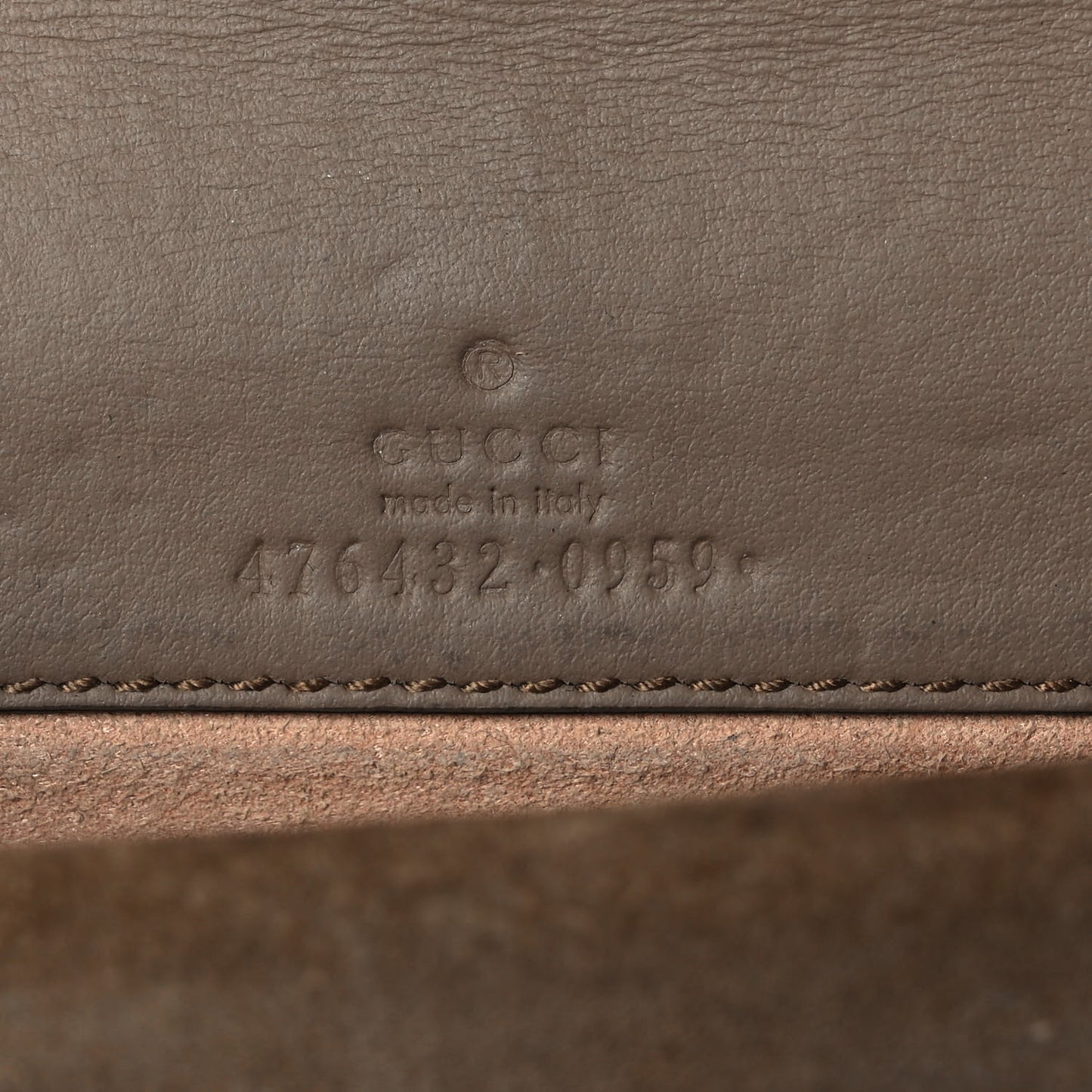 GG Supreme Monogram Super Mini Dionysus Shoulder Bag Taupe