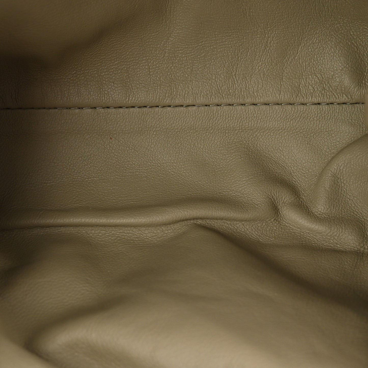 Patent Intrecciato The Mini Pouch Travertine