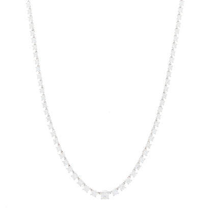 Anita Ko 18K White Gold Diamond Rope Choker Necklace 1 of 5