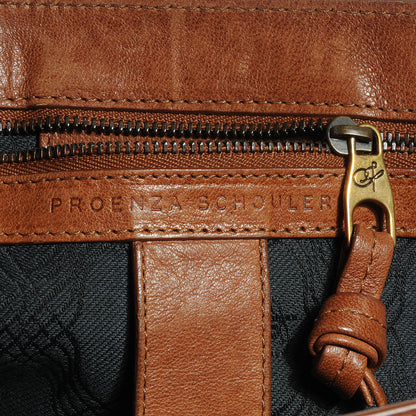 Proenza Schouler Lambskin PS1 Medium Satchel Saddle 8 of 10