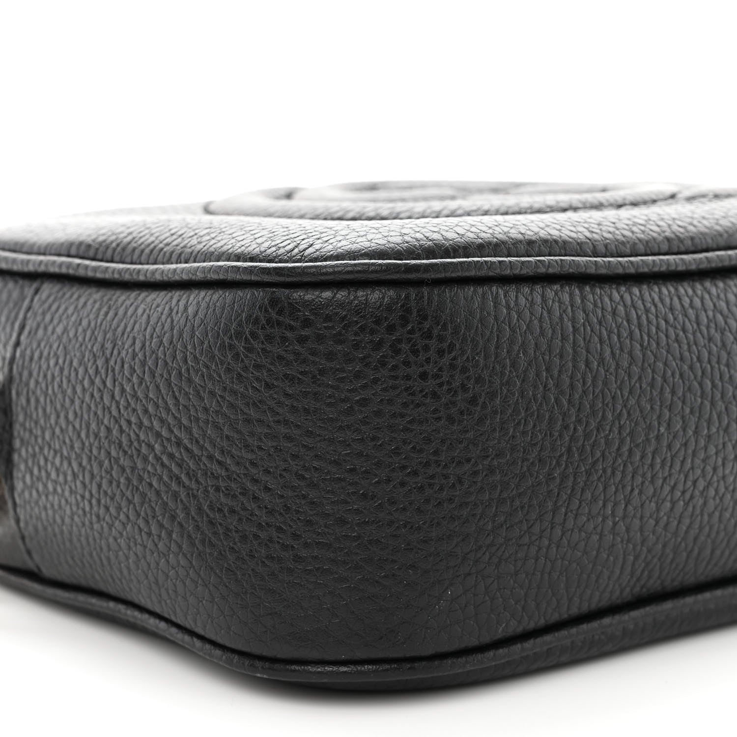 Gucci Pebbled Calfskin Small Soho Disco Bag Black 10 of 11