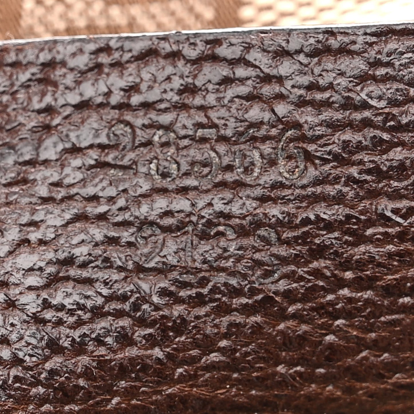 GG Monogram Web Double Pocket Belt Bag Dark Brown