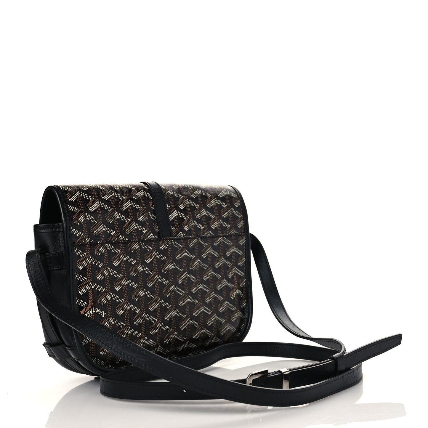 Goyardine Belvedere II PM Messenger Bag Black