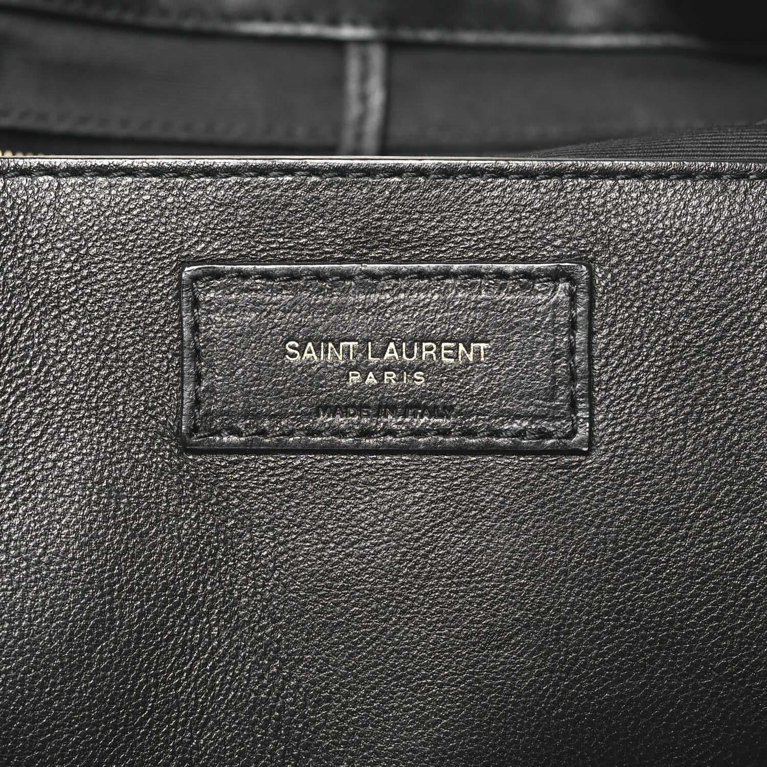 Saint Laurent Lambskin Matelasse Monogram Large Jamie 4.3 Black 6 of 9
