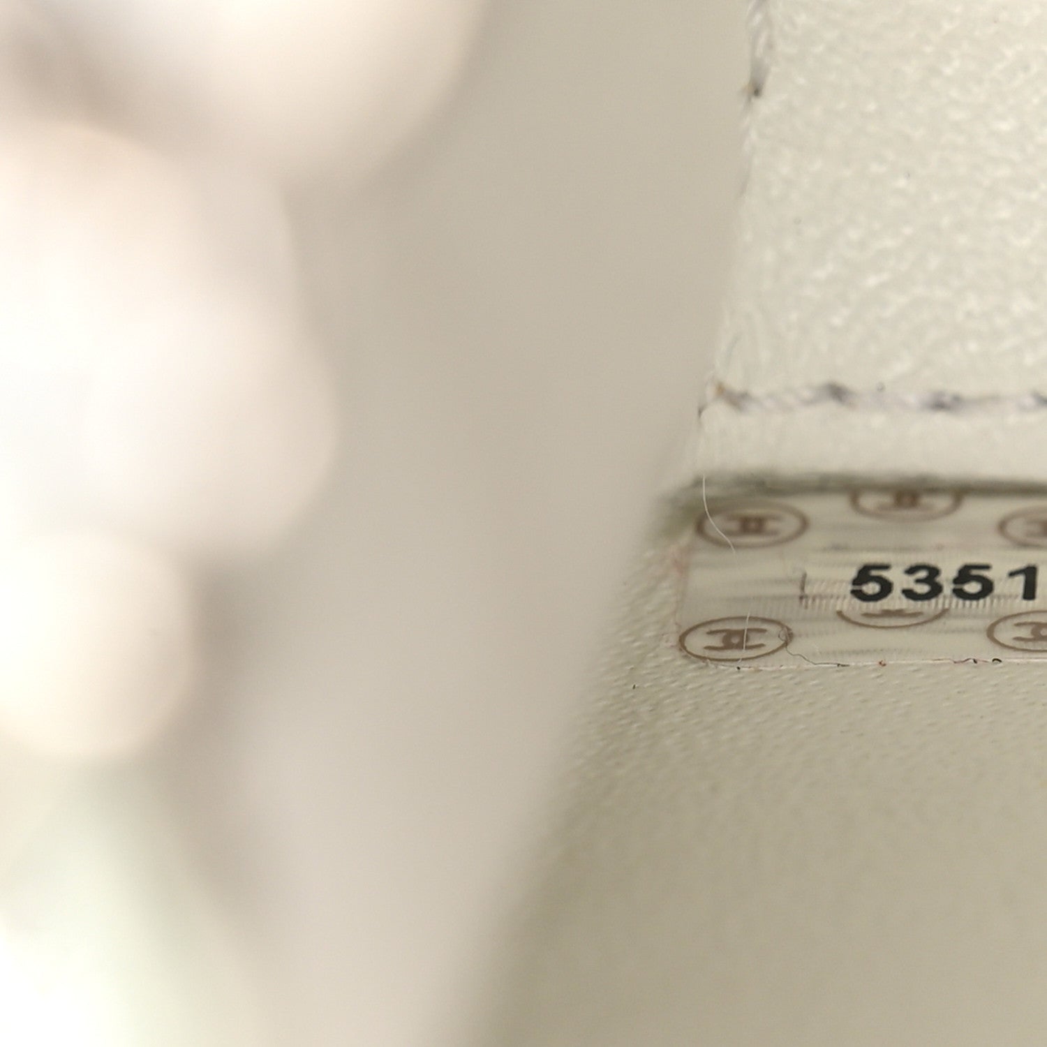 Chanel Caviar Quilted Mini Square Flap White 8 of 13