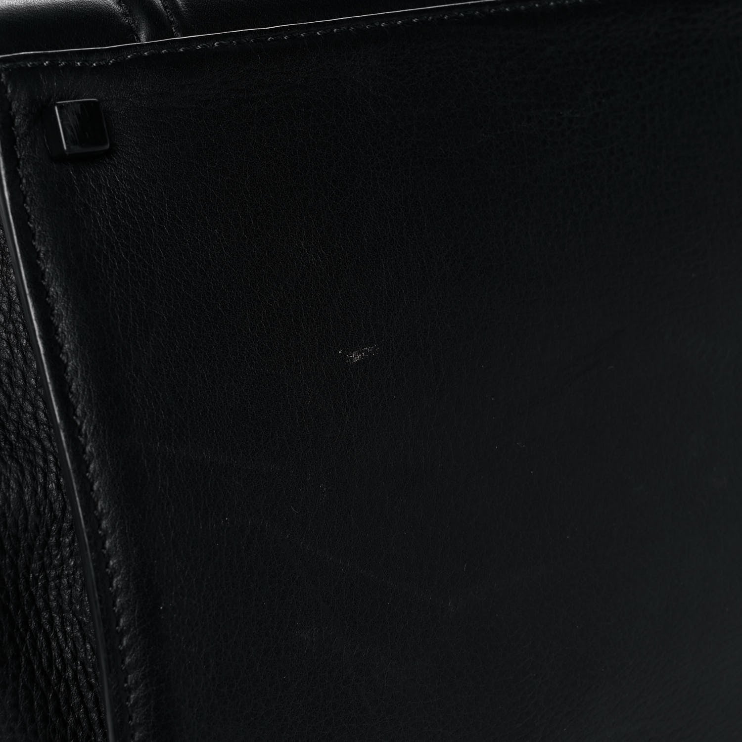 Celine Supple Calfskin Medium Phantom Luggage Black 12 of 13
