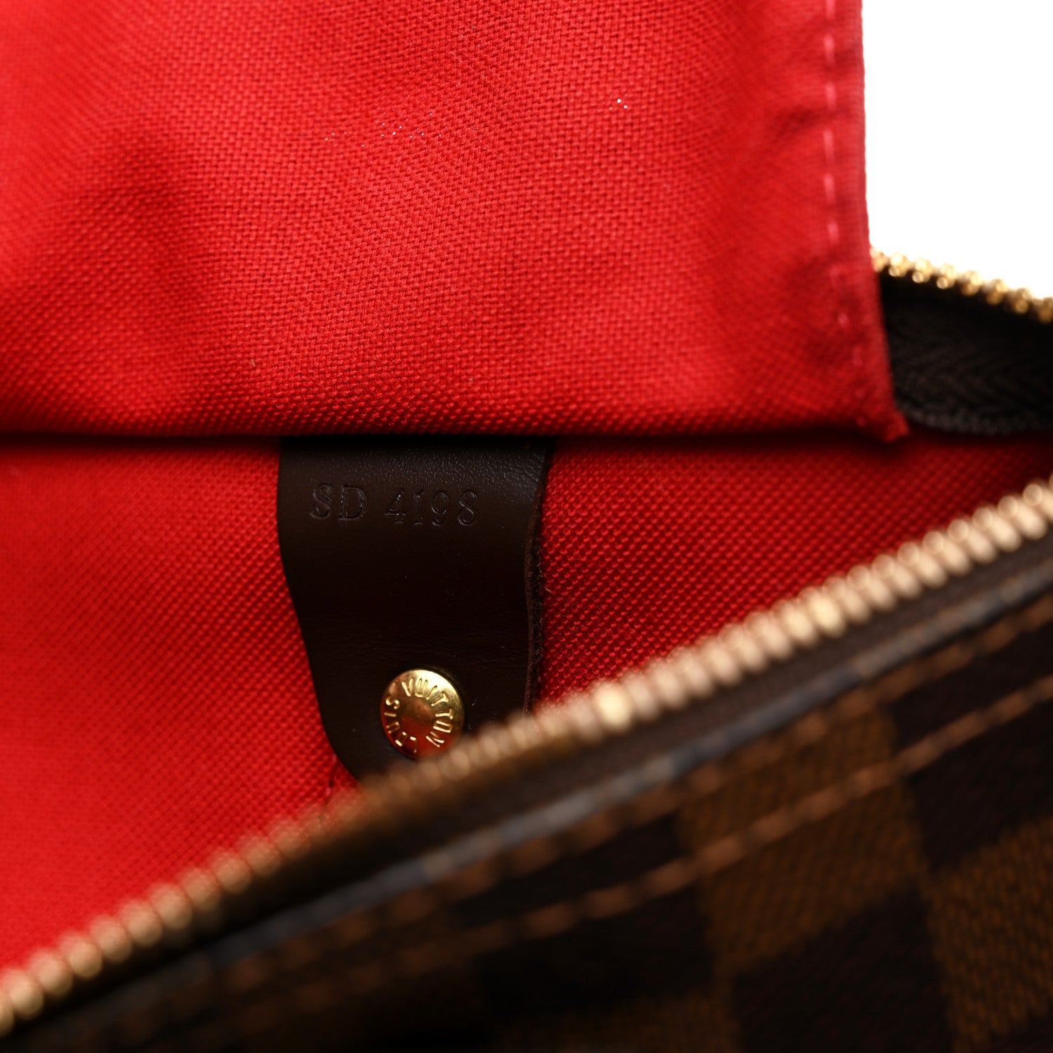 Louis Vuitton Damier Ebene Speedy Bandouliere 30 7 of 11