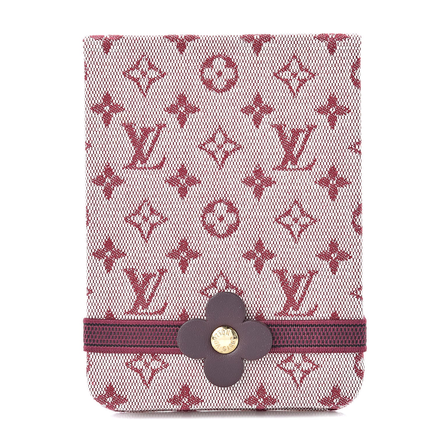 Louis Vuitton Mini Lin Notebook Cherry 1 of 7