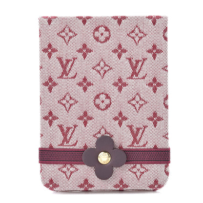 Louis Vuitton Mini Lin Notebook Cherry 1 of 7