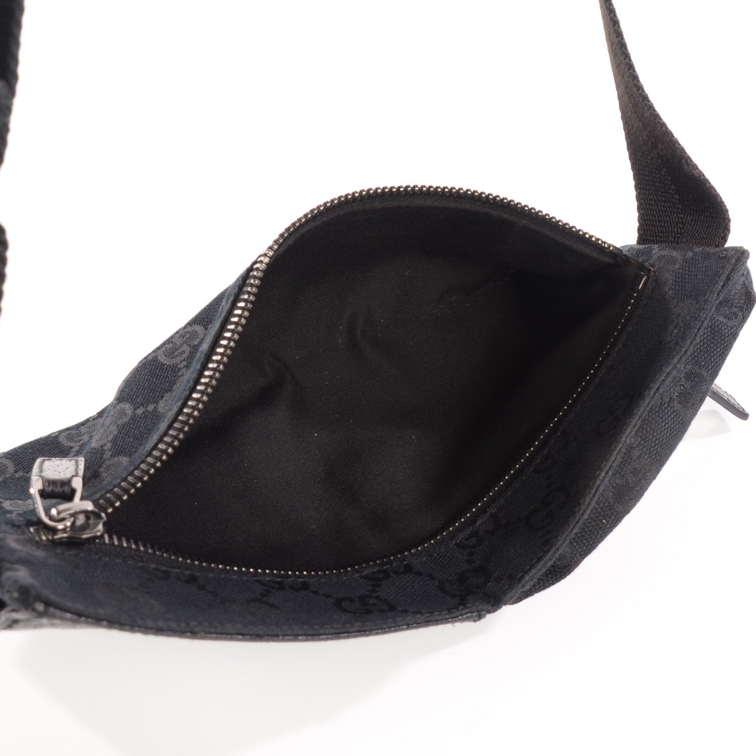 Gucci Monogram Belt Bag Black 8 of 8