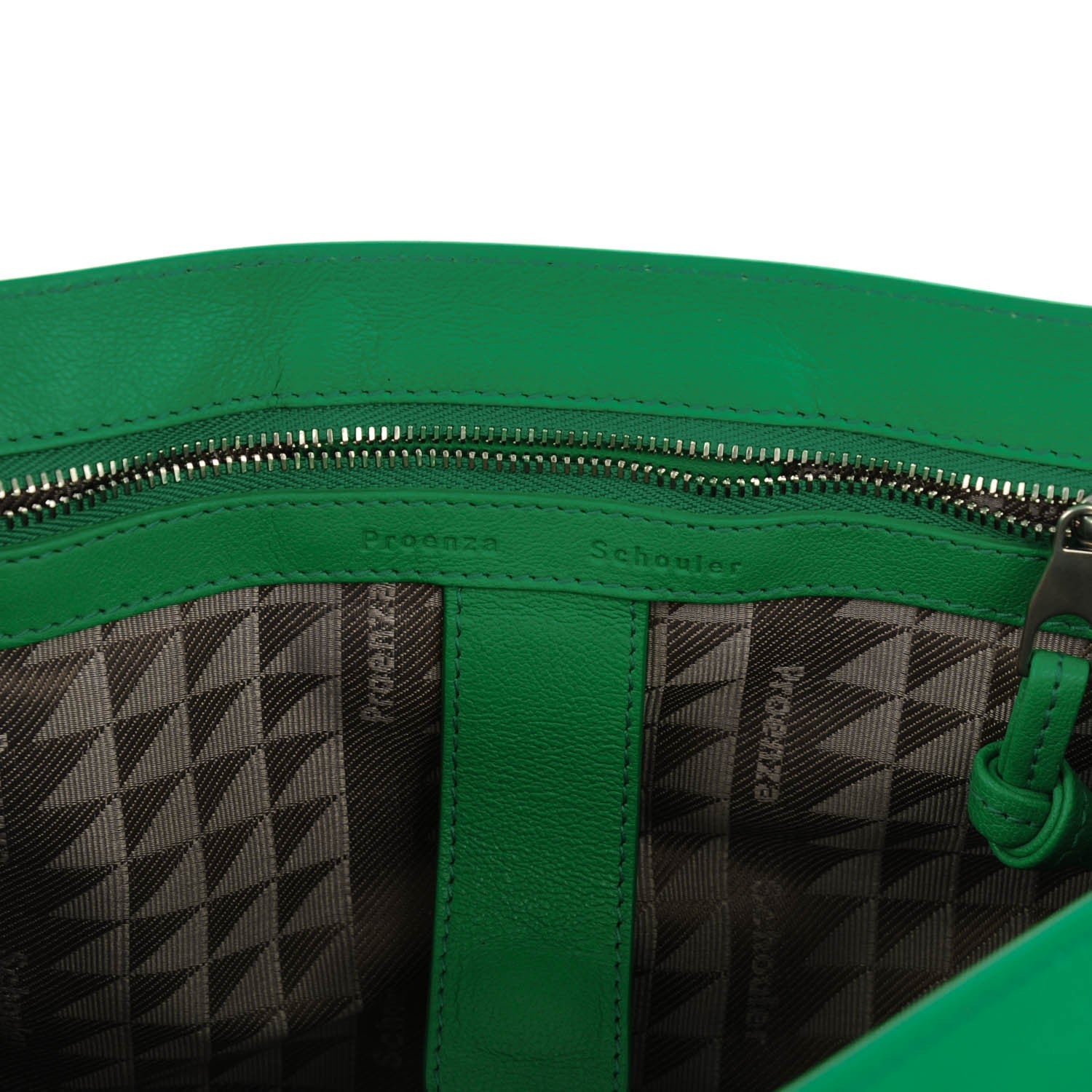 Proenza Schouler Lambskin Medium PS1 Satchel Aloe 6 of 8