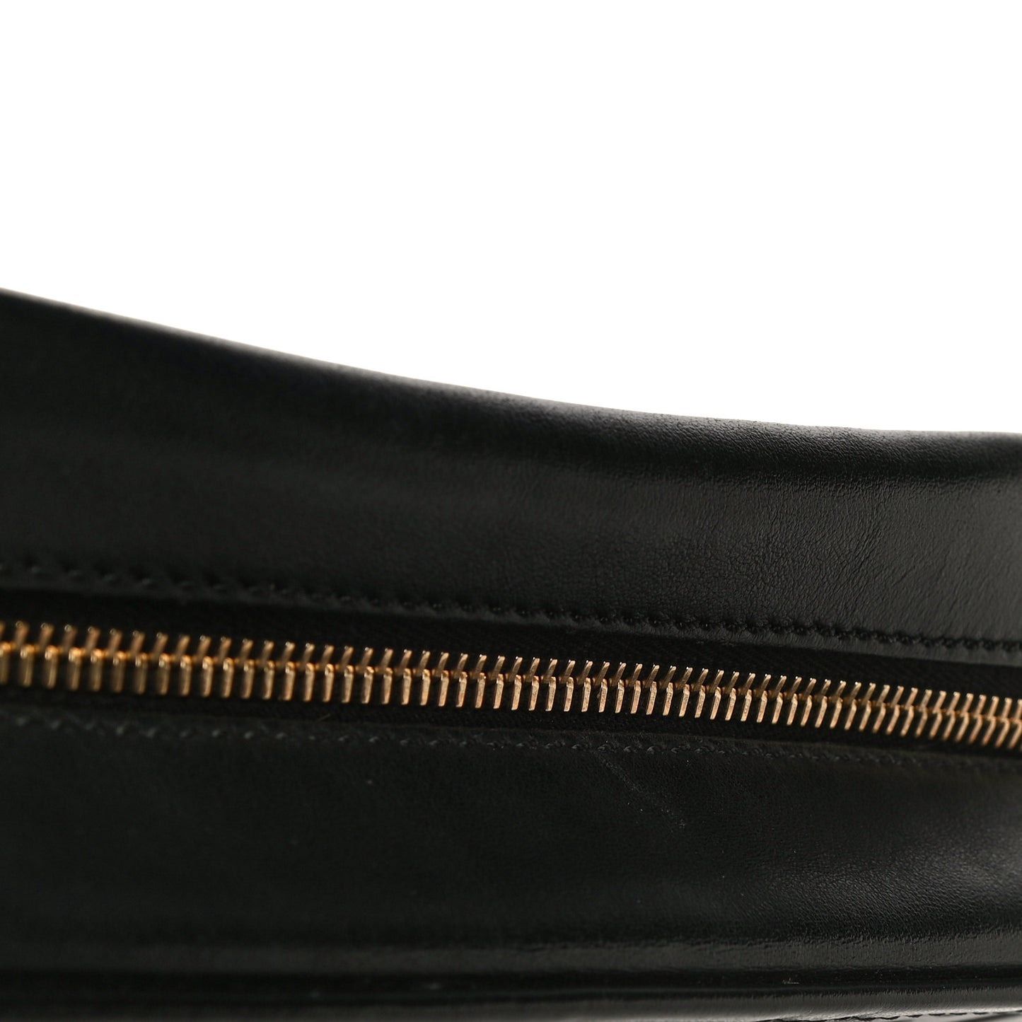Vitello Century F is Fendi Bi-Color FF 1974 Embossed Camera Case Maya Black