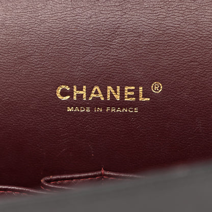 Chanel Lambskin Quilted Maxi Double Flap Black 6 of 15