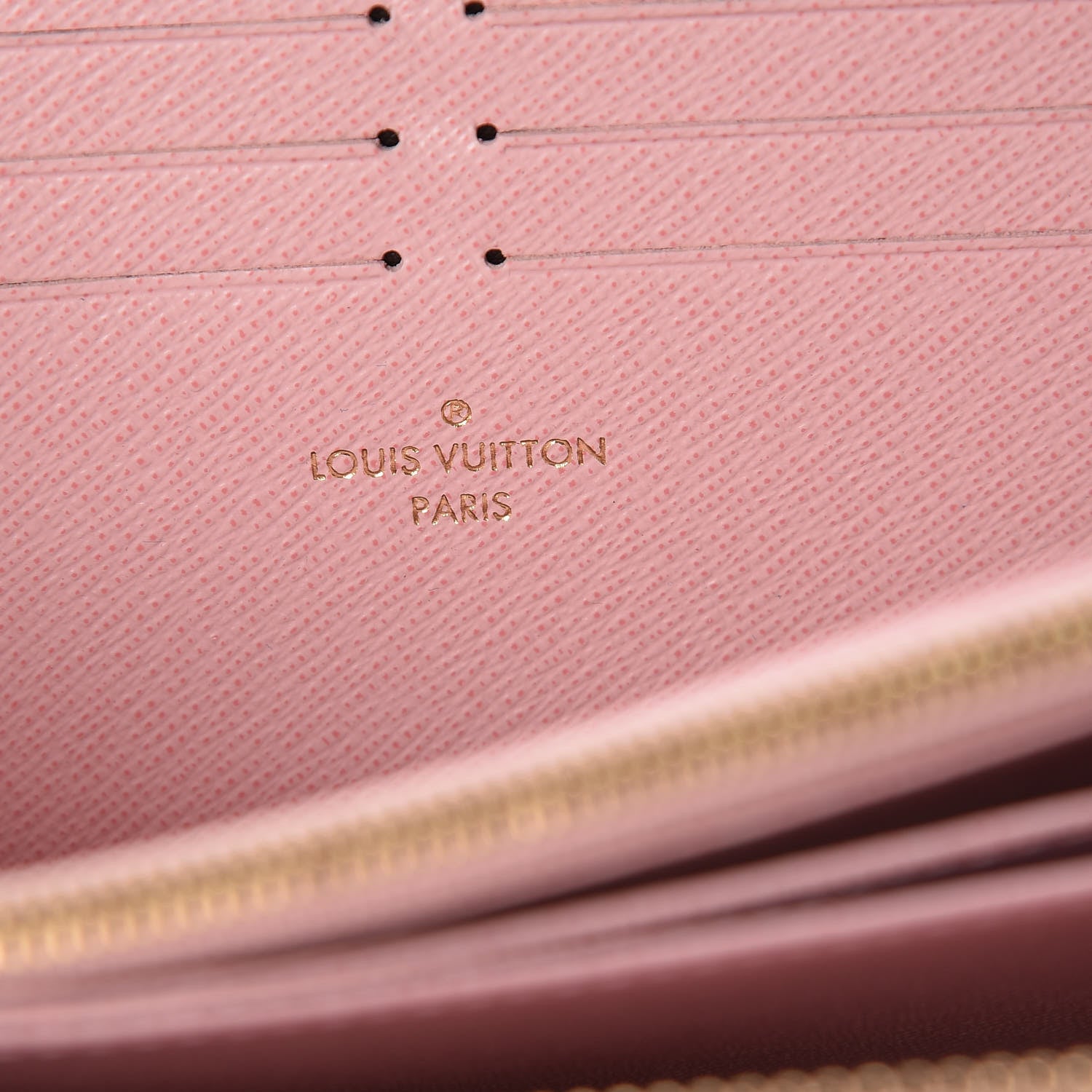 Louis Vuitton Damier Azur Zippy Wallet Rose Ballerine 6 of 7