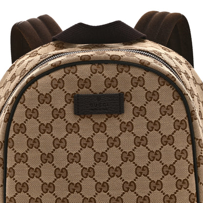 Gucci Monogram Travel Backpack Dark Brown 9 of 11