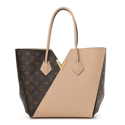Louis Vuitton Calfskin Monogram Kimono Tote Dune 1 of 9