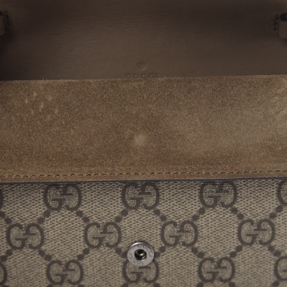 Gucci GG Supreme Monogram Super Mini Dionysus Shoulder Bag Taupe 11 of 15