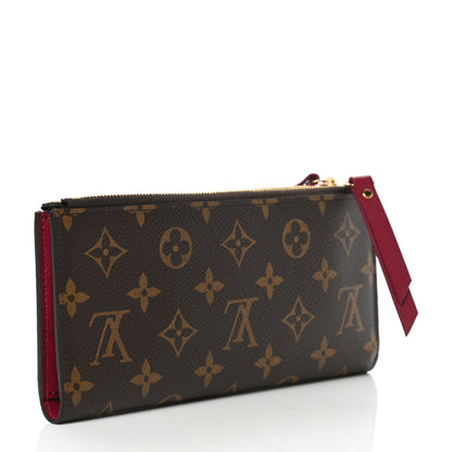 Louis Vuitton Monogram Adele Wallet Fuchsia 3 of 7
