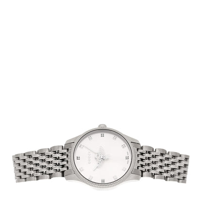 Gucci Stainless Steel 29mm G-Timeless Bee Quartz Watch 2 of 4