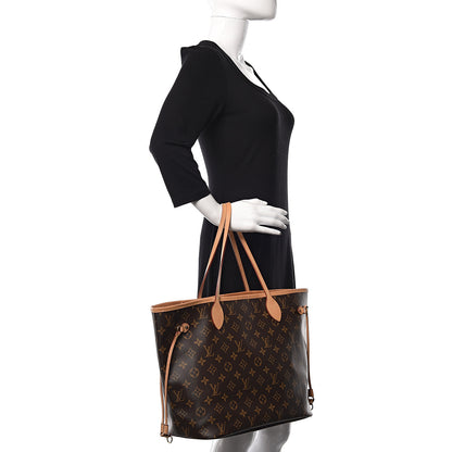 Louis Vuitton Monogram Neo Neverfull MM Rose Ballerine 2 of 9