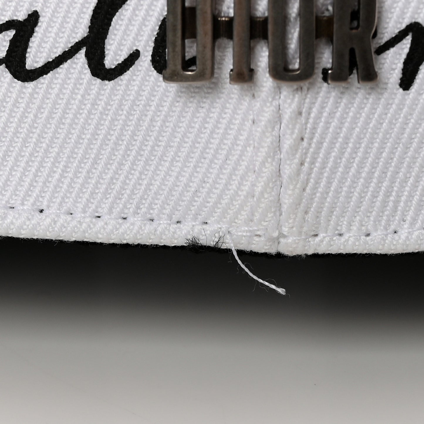 Daydream Words Print Cap Hat 57 White