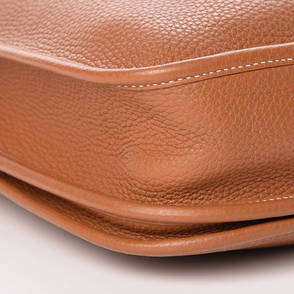 Hermes Taurillon Clemence Evelyne III PM Gold 8 of 9