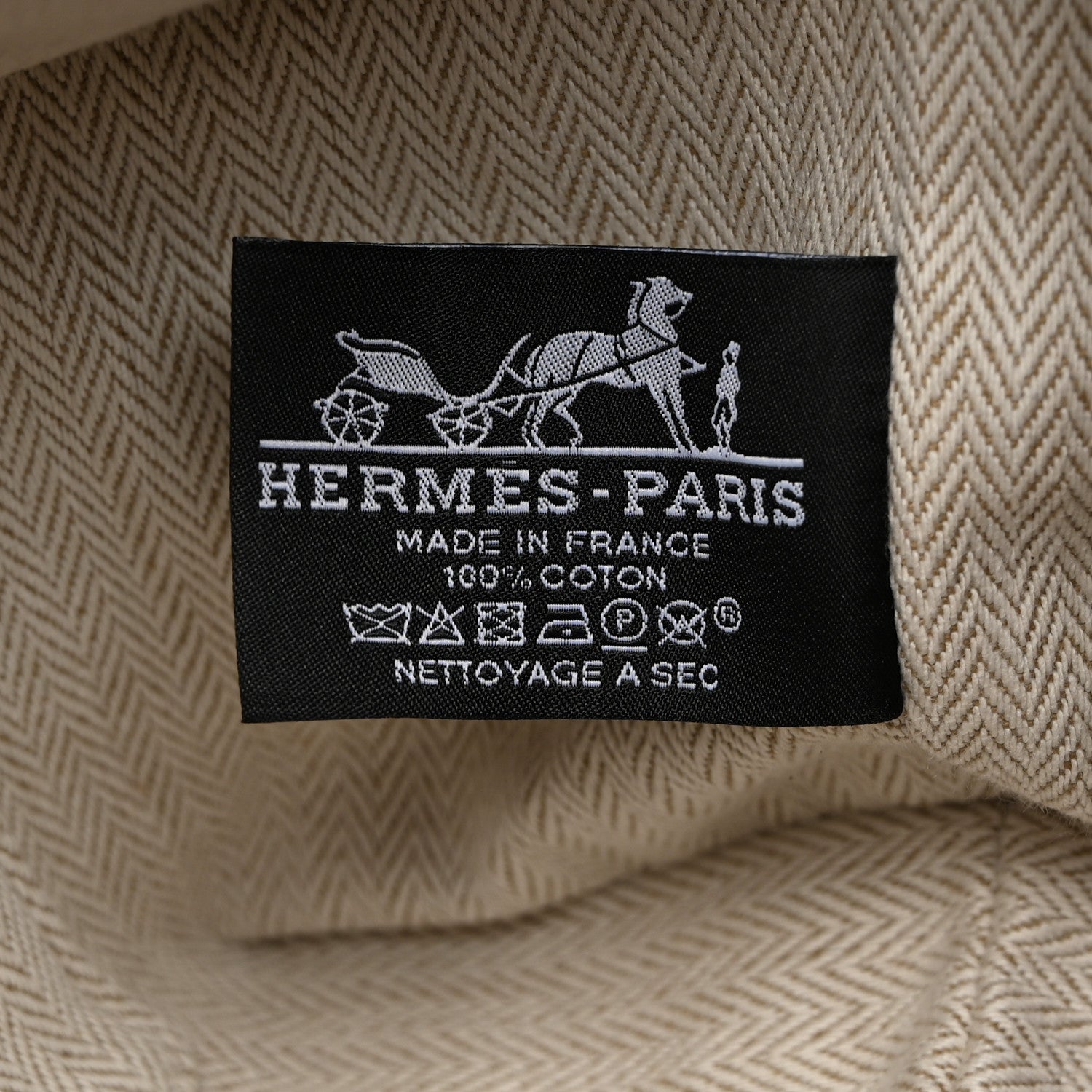 Hermes Canvas Small Bride-A-Brac Pouch Marine 6 of 8
