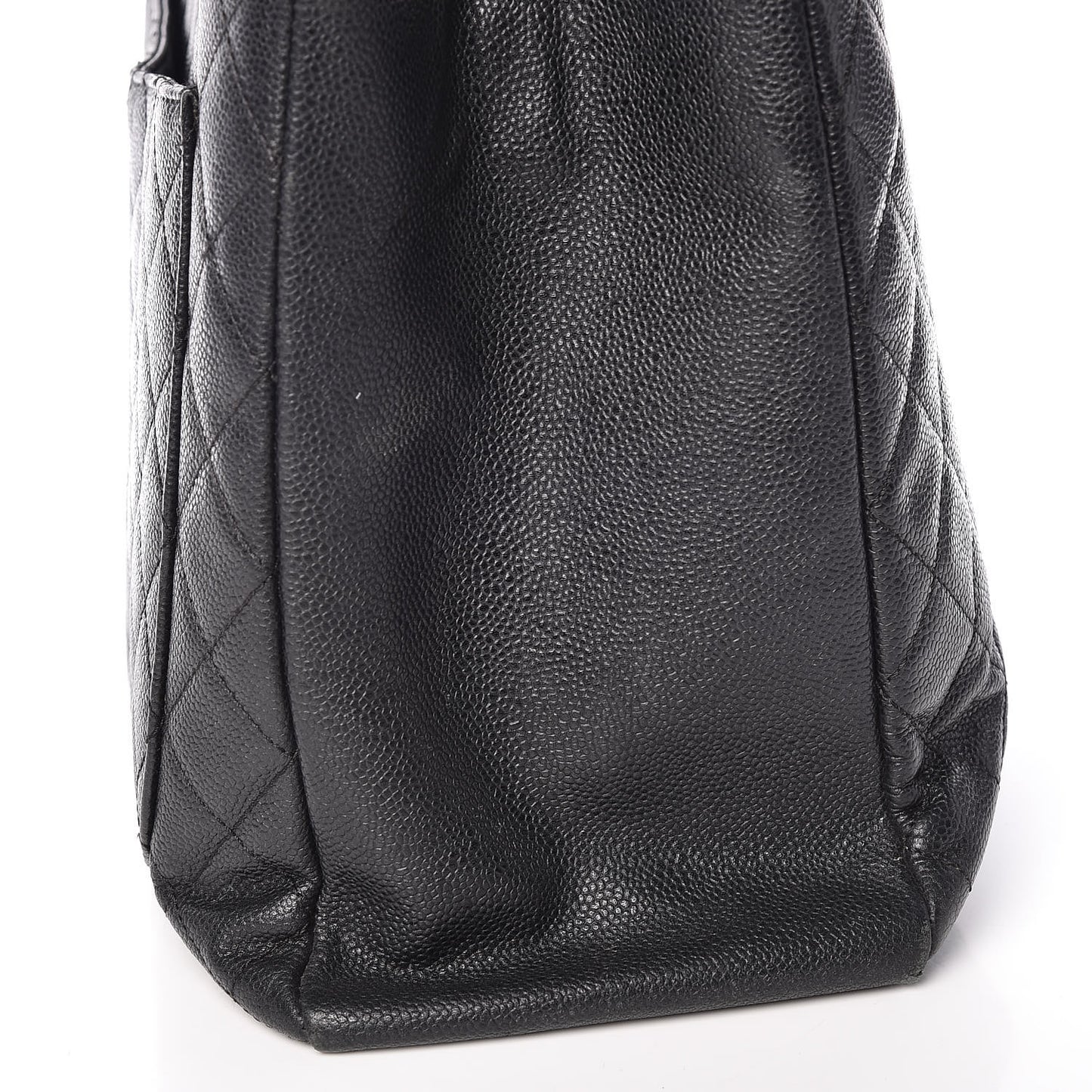 Caviar Quilted XL Grand Shopping Tote GST Black