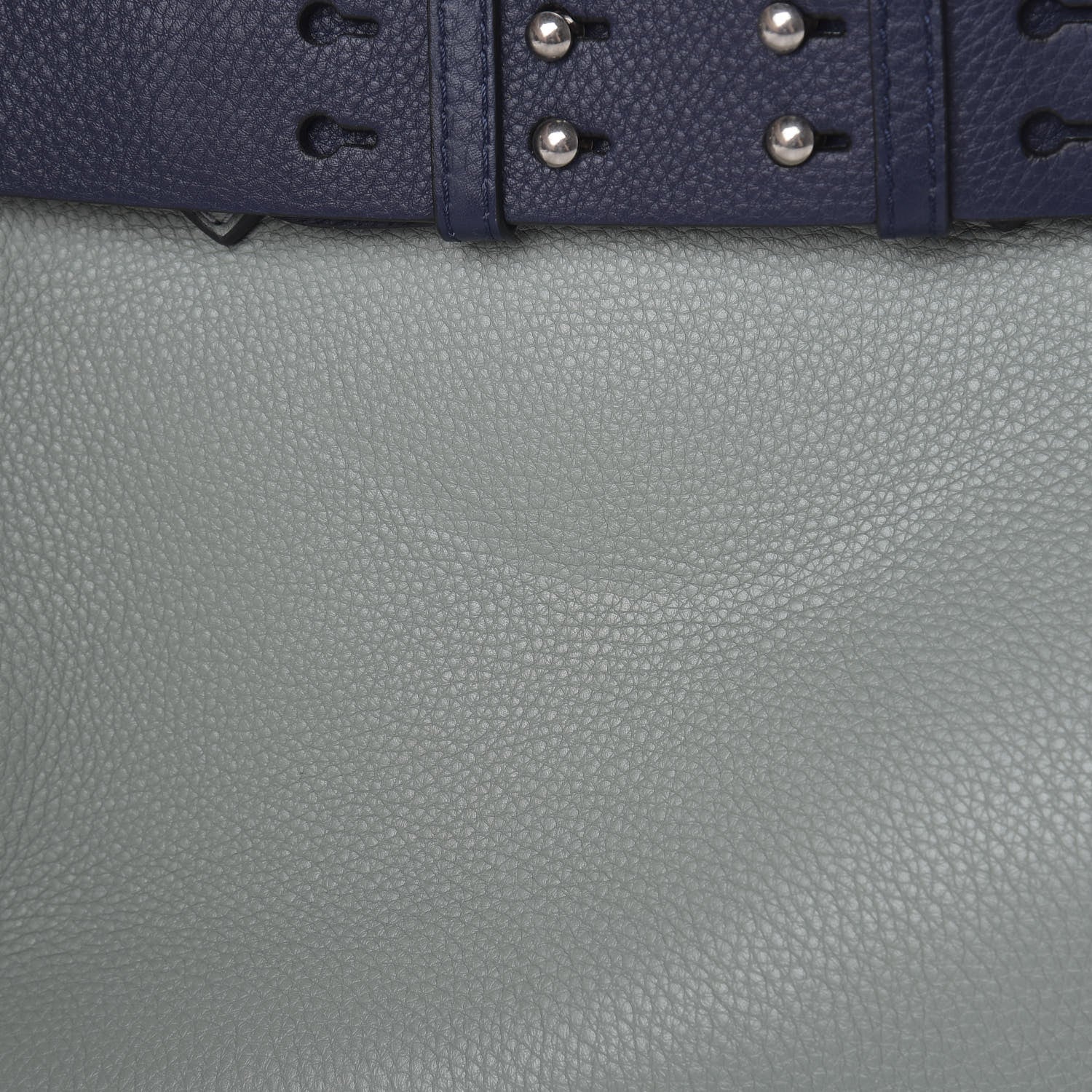 Burberry Soft Grain Calfskin Small Belt Bag Grey Blue 16 of 16