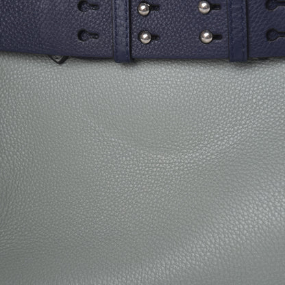 Burberry Soft Grain Calfskin Small Belt Bag Grey Blue 16 of 16