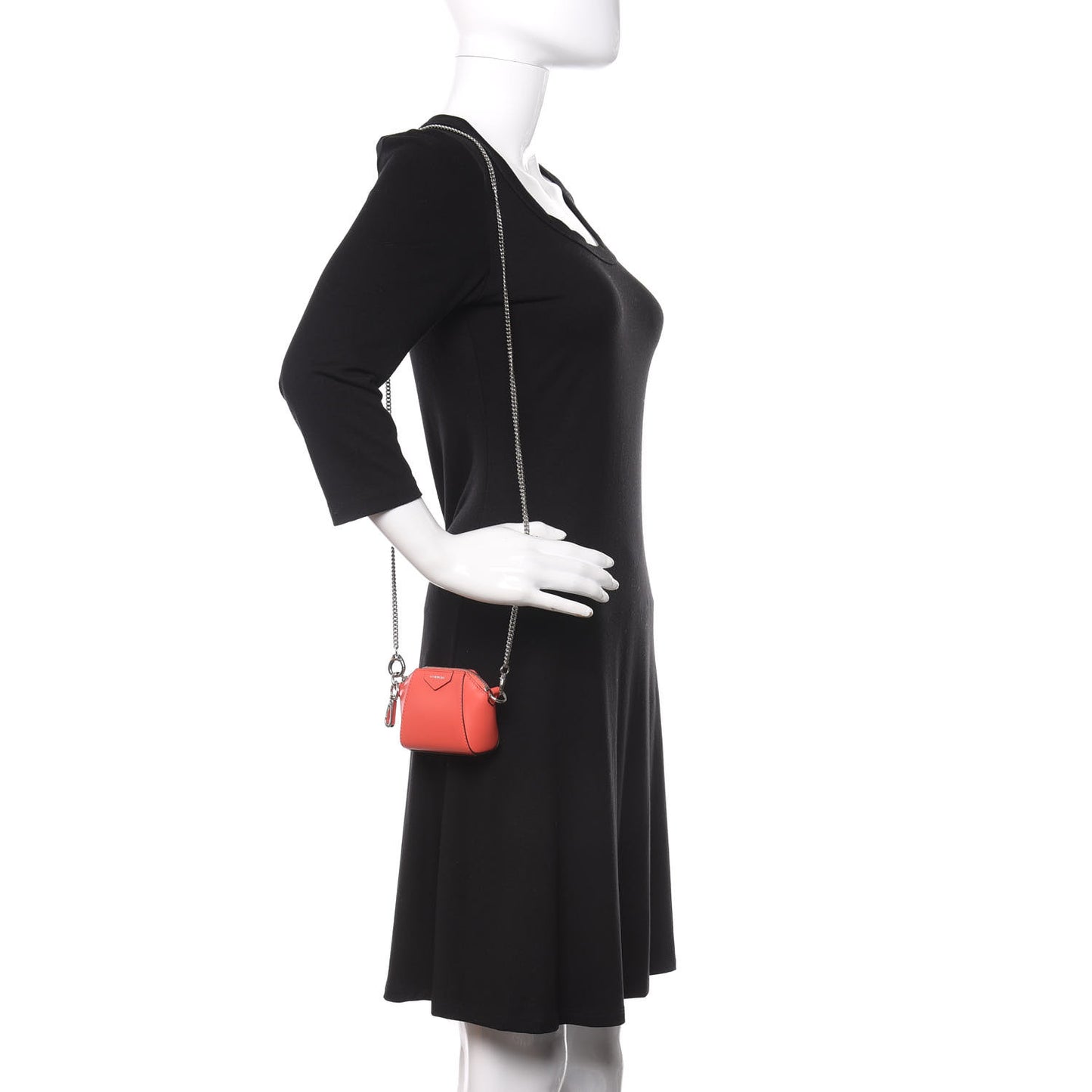 Lambskin Baby Antigona Coral