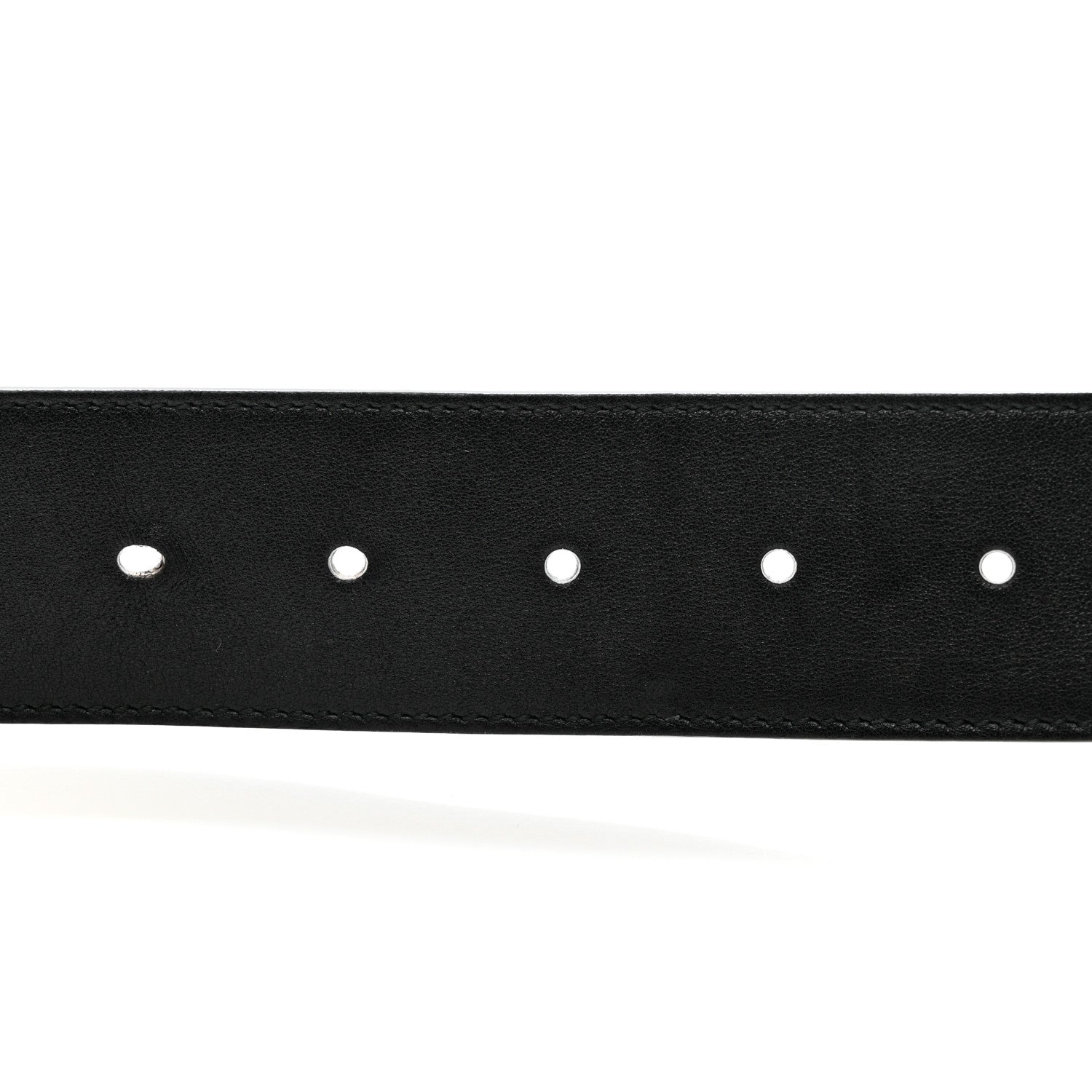 Gucci Calfskin Double G 40mm Belt 80 32 Black 5 of 6