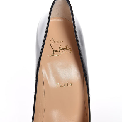 Christian Louboutin Patent Pigalle Follies 100 Pumps 38.5 Black 7 of 8