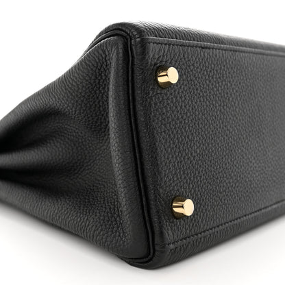 Hermes Togo Kelly Retourne 32 Black 9 of 13
