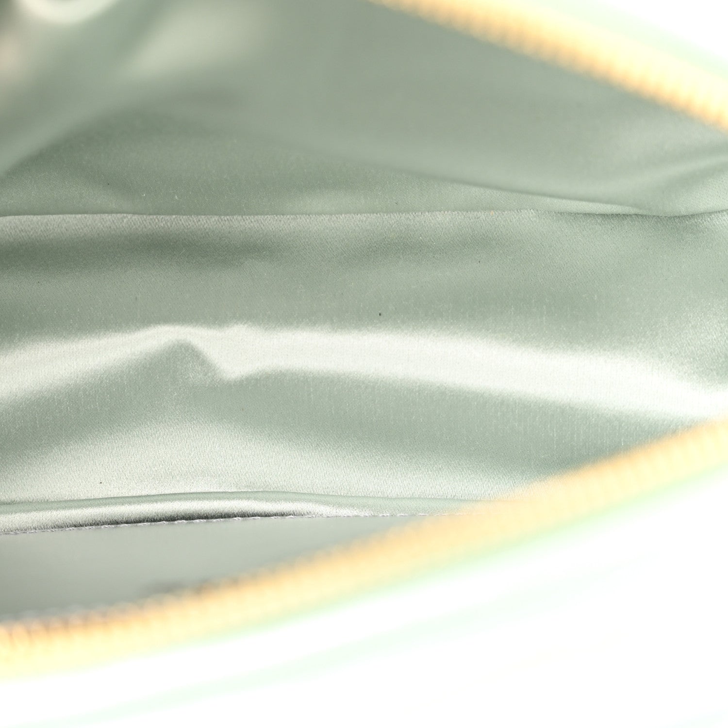 Gucci Iridescent Nappa Chevron Matelasse Small GG Marmont Chain Shoulder Bag Iridescent Salvy Green 5 of 11
