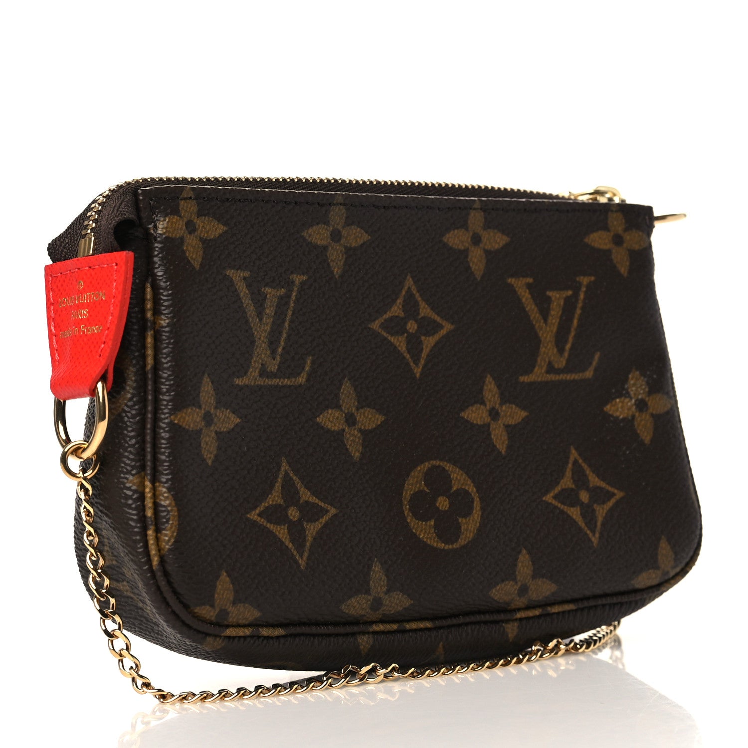 Louis Vuitton Monogram 2018 Christmas Animation Mini Cats Pochette Accessories 3 of 7