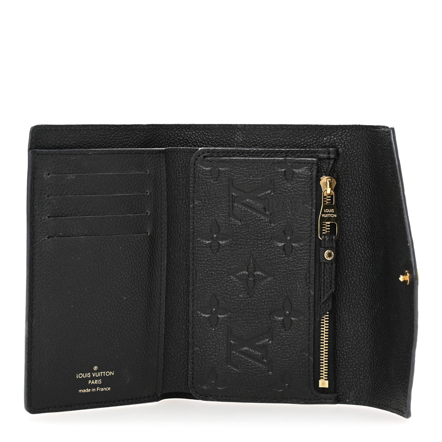 Empreinte Compact Curieuse Wallet Black