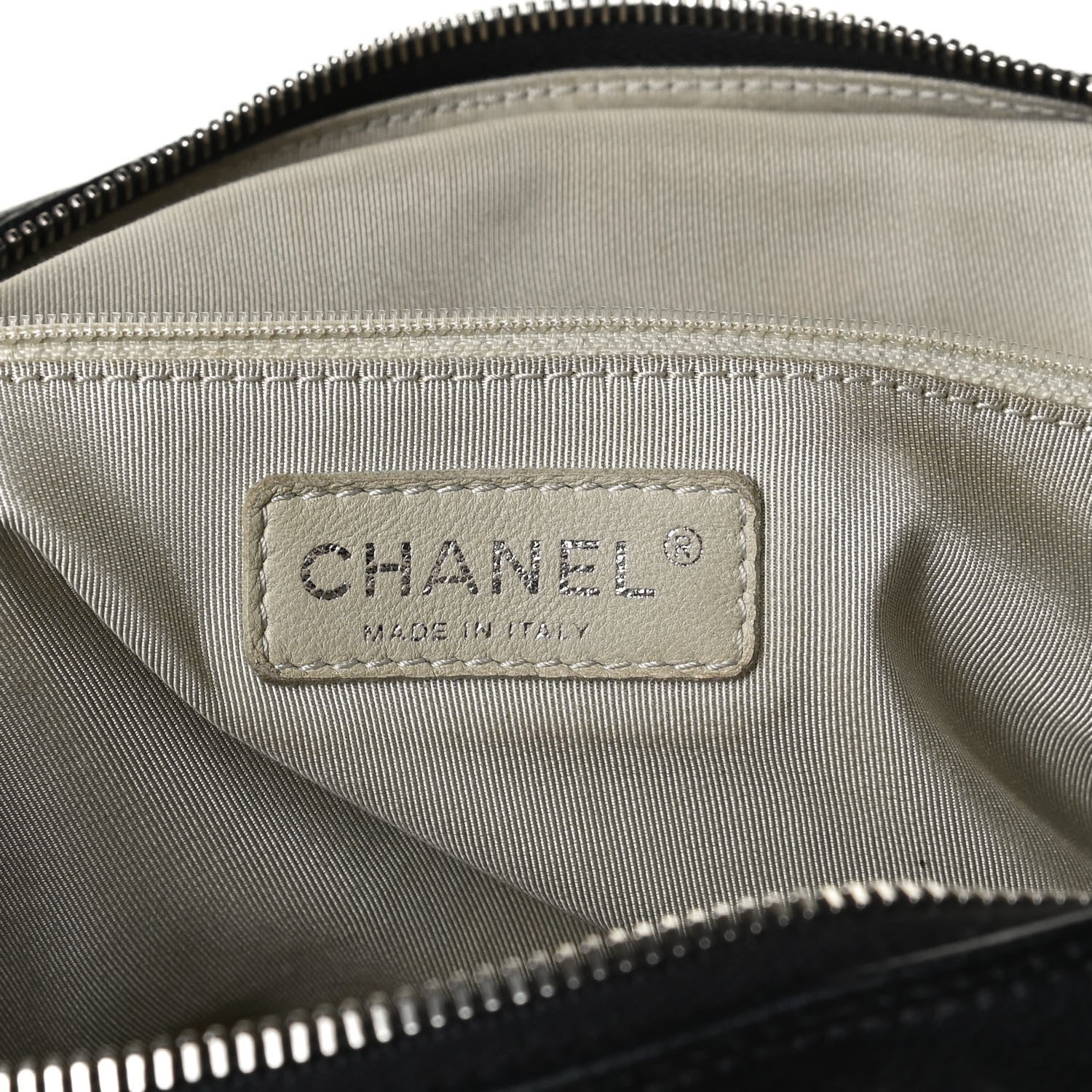 Chanel Calfskin Chain Around Bowler Black 5 of 16