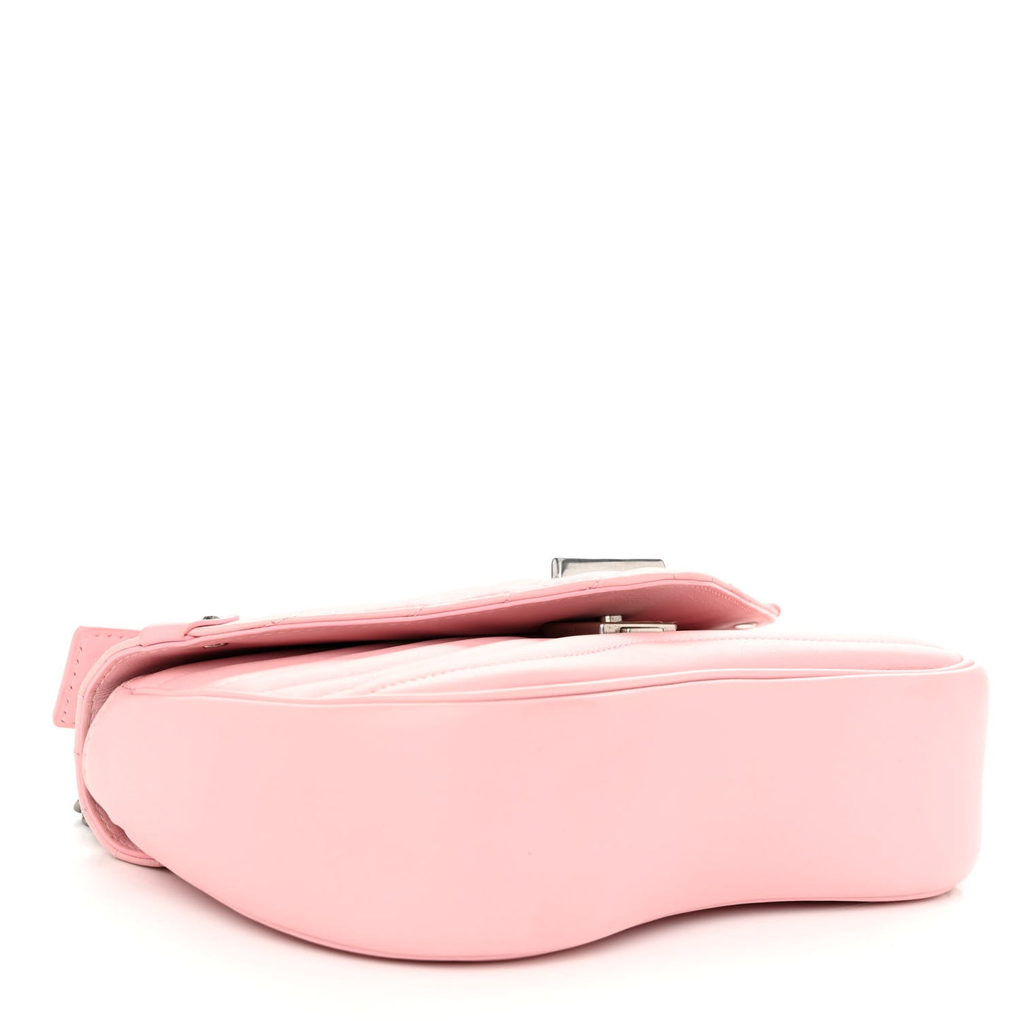 Calfskin New Wave Chain MM Smoothie Pink