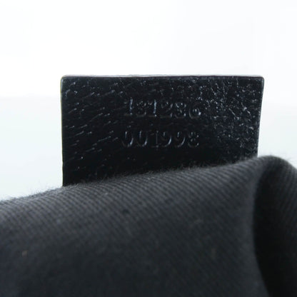 Gucci GG Monogram Web Buckle Belt Bag Black 9 of 10