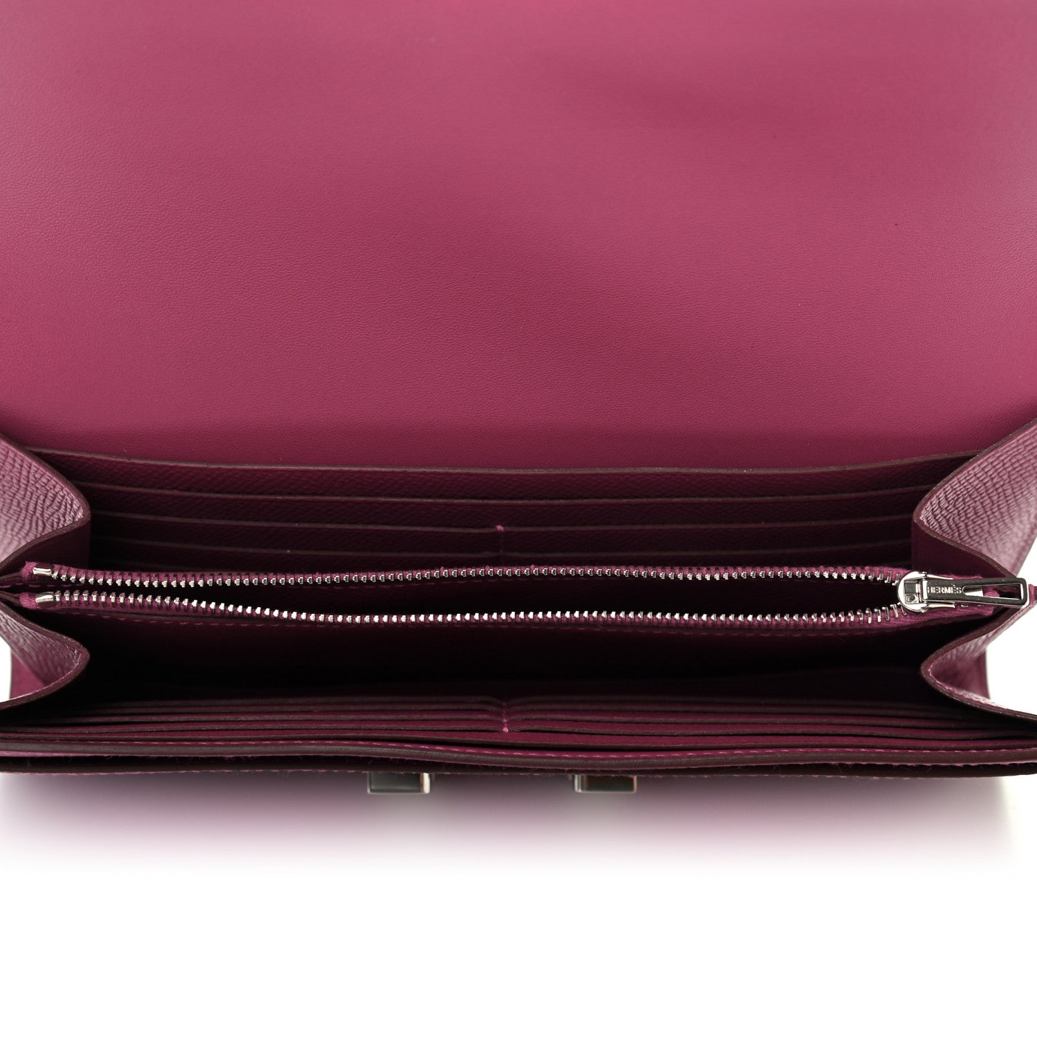 Hermes Epsom Constance Long Wallet Tosca 4 of 6