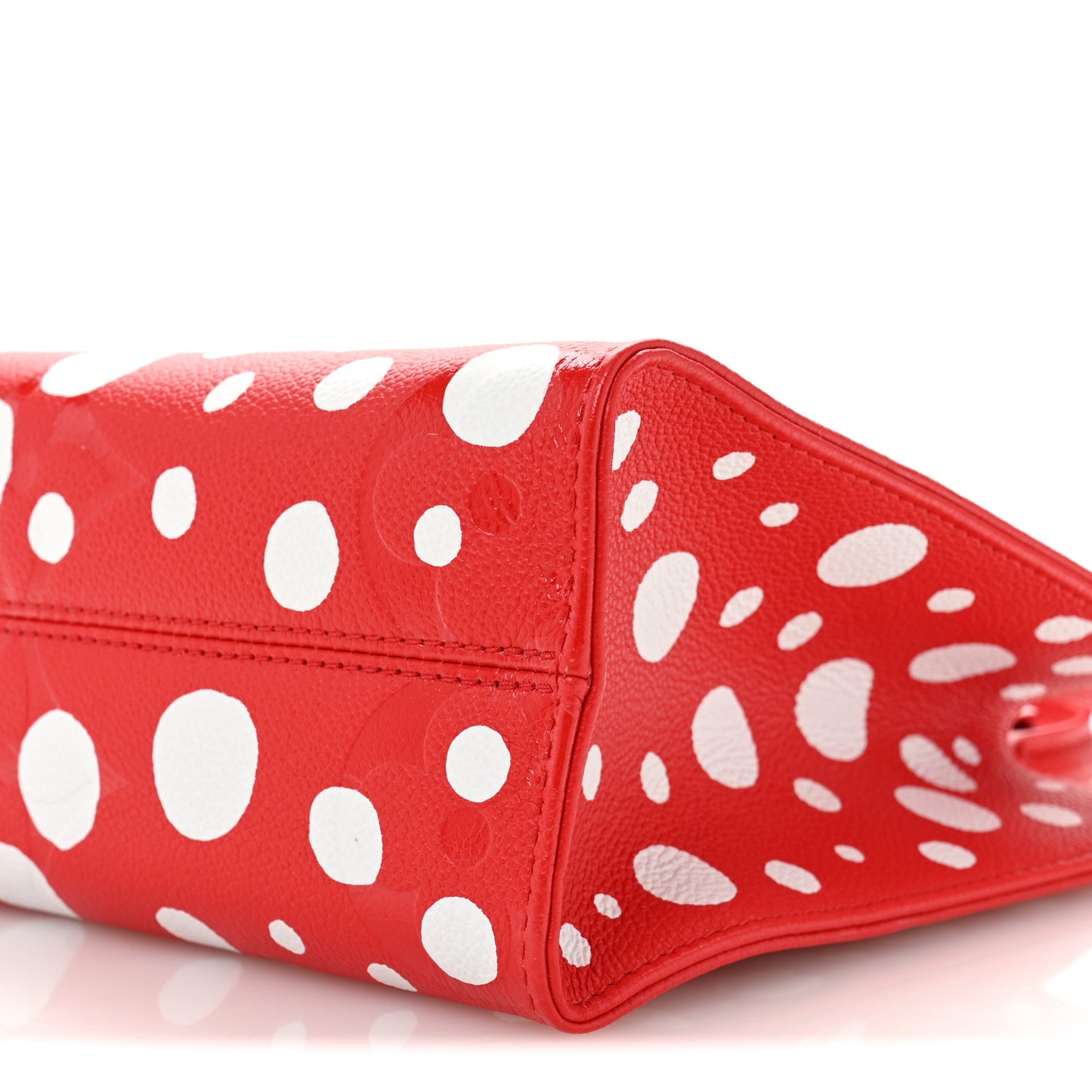 LV X YK Empreinte Infinity Dots Onthego PM Rogue White