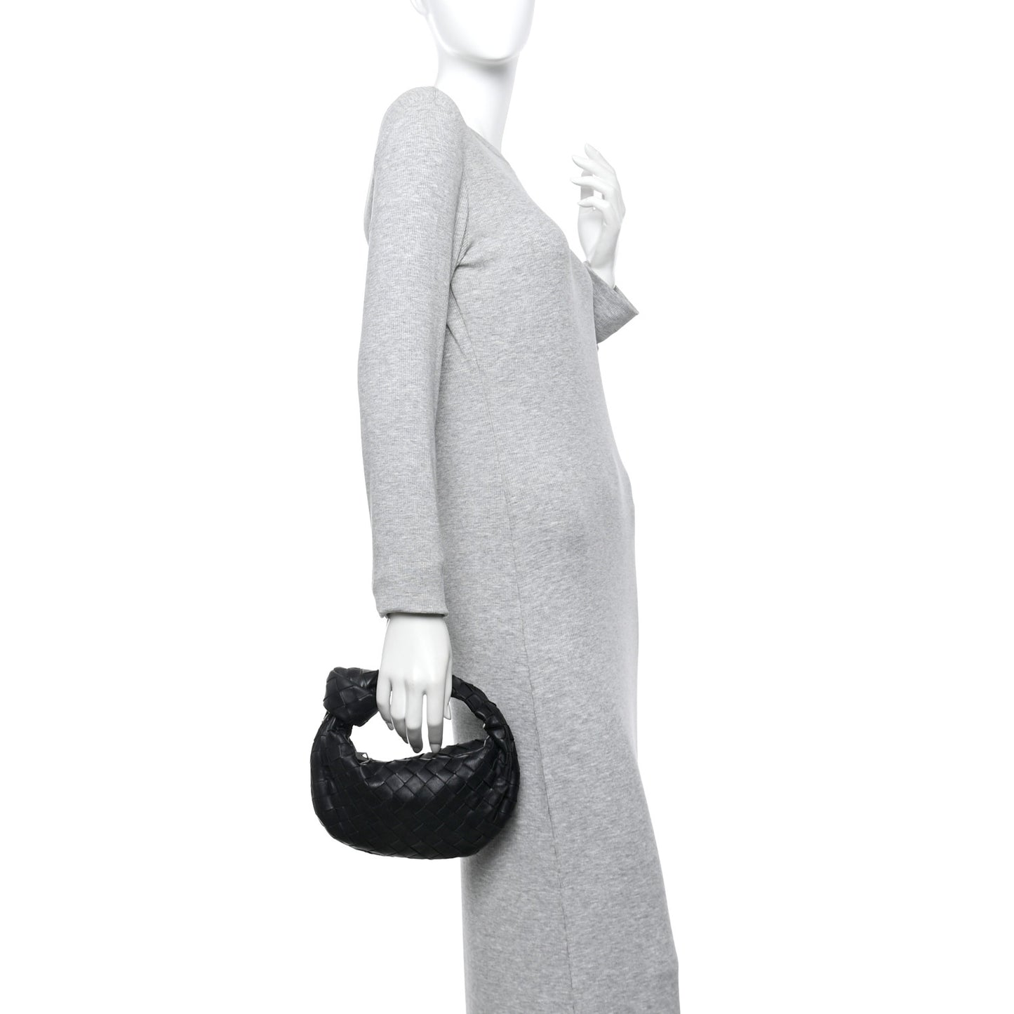 Nappa Intrecciato Mini Jodie Black